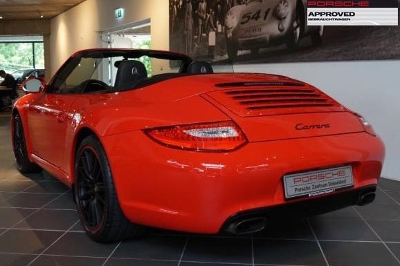 Left hand drive PORSCHE 911 997 3.6 997 CARRERA CABRIOLET